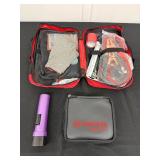 Orion Emergency Kit with Tools, Toyota First Aid Kit, and Flashlight Set