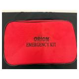 Orion Emergency Kit with Tools, Toyota First Aid Kit, and Flashlight Set