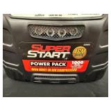 Super Start Power Pack 1000 Peak Amp Portable Power Source with Air Compressor