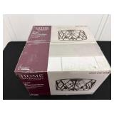 Home Decorators Collection Tessali 15 in 3-Light Flush Mount Ceiling Fixture