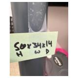 Plastic 4-Shelf Storage Shelving Unit 50in x 34in x  - contents not included