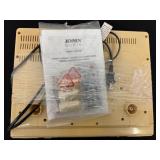 Jensen JCR-280 Under Cabinet Stereo CD Player with Clock Radio