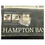 Hampton Bay Sinclair II 44 in LED Indoor Ceiling Fan with Brushed Nickel Finish