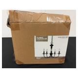 5-Light Chandelier Oil-Rubbed Bronze Finish 19 in. Diameter