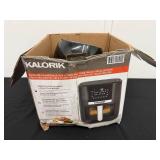 Kalorik 5-Quart Digital Air Fryer with Viewing Window, 4.75 Liters