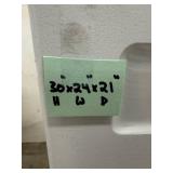 Glacier Bay All-in-One 24" Laundry Sink Cabinet with Stainless Steel Basin