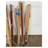 Group of Home Decorators Collection 72-144 in. Drapery Rods Damaged Packaging