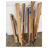 Group of Home Decorators Collection 72-144 in. Drapery Rods Damaged Packaging