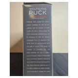 Wolfgang Puck 3.6 Qt Rectangular Covered Glass Baker with Insulated Carry Bag in Orig Box