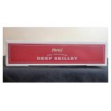 Parini 10.5 Inch Pre-Seasoned Cast Iron Deep Skillet in Orig Box