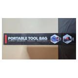 Portable Tool Bag Compact Organizer with Shoulder Strap and Handle in Orig Box