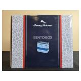 Tommy Bahama Leakproof Bento Box with Portable Handle in Orig Box