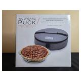 Wolfgang Puck 9 Inch Glass Pie Baking Dish with Insulated Carry Bag in Orig Pkg