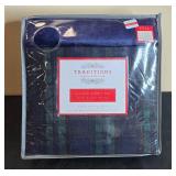 Traditions Collection 4 Piece Full Sheet Set with Plush Throw - Soft Microfiber in Orig Pkg