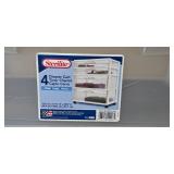 Sterilite 4-Drawer Cart and 18 Gallon Storage Tote Set