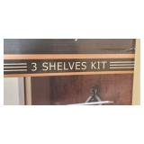 Walldular Modular Shelf System Diamond 3 Shelves Kit