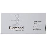 Walldular Modular Shelf System Diamond 3 Shelves Kit