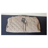 Mack Russo Quilted Jacket Size XL Tan
