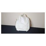 BellaRusso Quilted 14.4 Inch Tote Backpack with Detachable Shoulder Strap