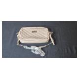 Bello Russo Beige Tote Bag and Quilted Crossbody Purse Set