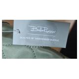 Bella Russo Quilted 18 Inch Weekender Duffle and Cosmetic Bag Set