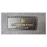 London Fog Canvas Messenger Bag Denim with Tag