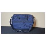 Belle Russo Navy Blue Laptop Shoulder Bag with Multiple Pockets