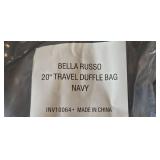 Bella Russo 20 Inch Travel Duffle Bag Navy