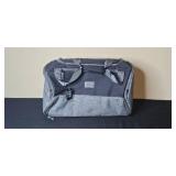 Bela Russo 20 Inch Duffle Bag with Shoulder Strap, Gray