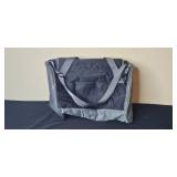 Bela Russo 20 Inch Duffle Bag with Shoulder Strap, Gray