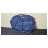 Bella Russo 17 Inch Navy Laptop Bag
