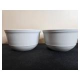 Set of 4 Threshold Courtland Porcelain Bowls