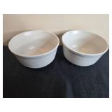 Set of 4 Threshold Courtland Porcelain Bowls