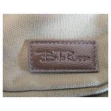 Adidas Black Backpack and B.T. Russo Tan Shoulder Bag Set