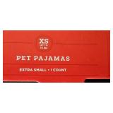 Pair of Wondershop Target XS Pet Pajamas Plaid Dog Sleepwear