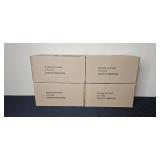 Set of Wondershop White Decorative Deer Figurines