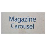 Display Carousels Inc. Magazine Carousel Organizer in Box
