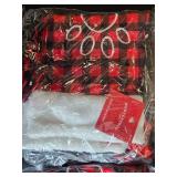 Case Lot of Wondershop Pet Christmas Stockings Buffalo Plaid