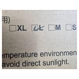 Case of V Fold N95 B Masks Size L by AOK Tooling - total qty unverified