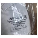 Case of V Fold N95 B Respirator Masks Size Large - total qty unverified