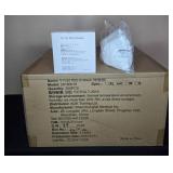 Case of V Fold N95 B Respirator Masks Size L - total quantity unverified