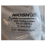 Case of V Fold N95 B Respirator Masks Size L - total quantity unverified