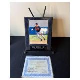 Cal Ripken Jr. Autographed Photo Plaque with Certificate of Authenticity