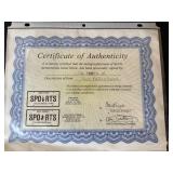 Cal Ripken Jr. Autographed Photo Plaque with Certificate of Authenticity