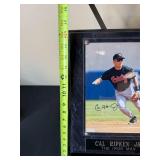 Cal Ripken Jr. Autographed Photo Plaque with Certificate of Authenticity