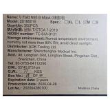 Box of V Fold N95 B Masks, Medium Size, Individually Boxed - total quantity unverified