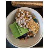 Large Vintage Costume Jewelry Collection with Jewelry Box and Assorted Accessories