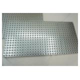 2 Metal Peg Boards; 1 Masonite Peg Board