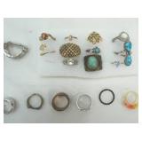Jewelry-25 Rings, some 925