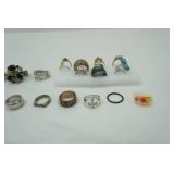 Jewelry-25 Rings, some 925